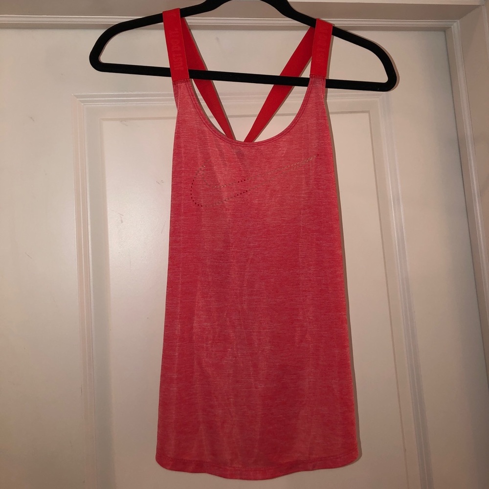 Coral Nike Tank, size S